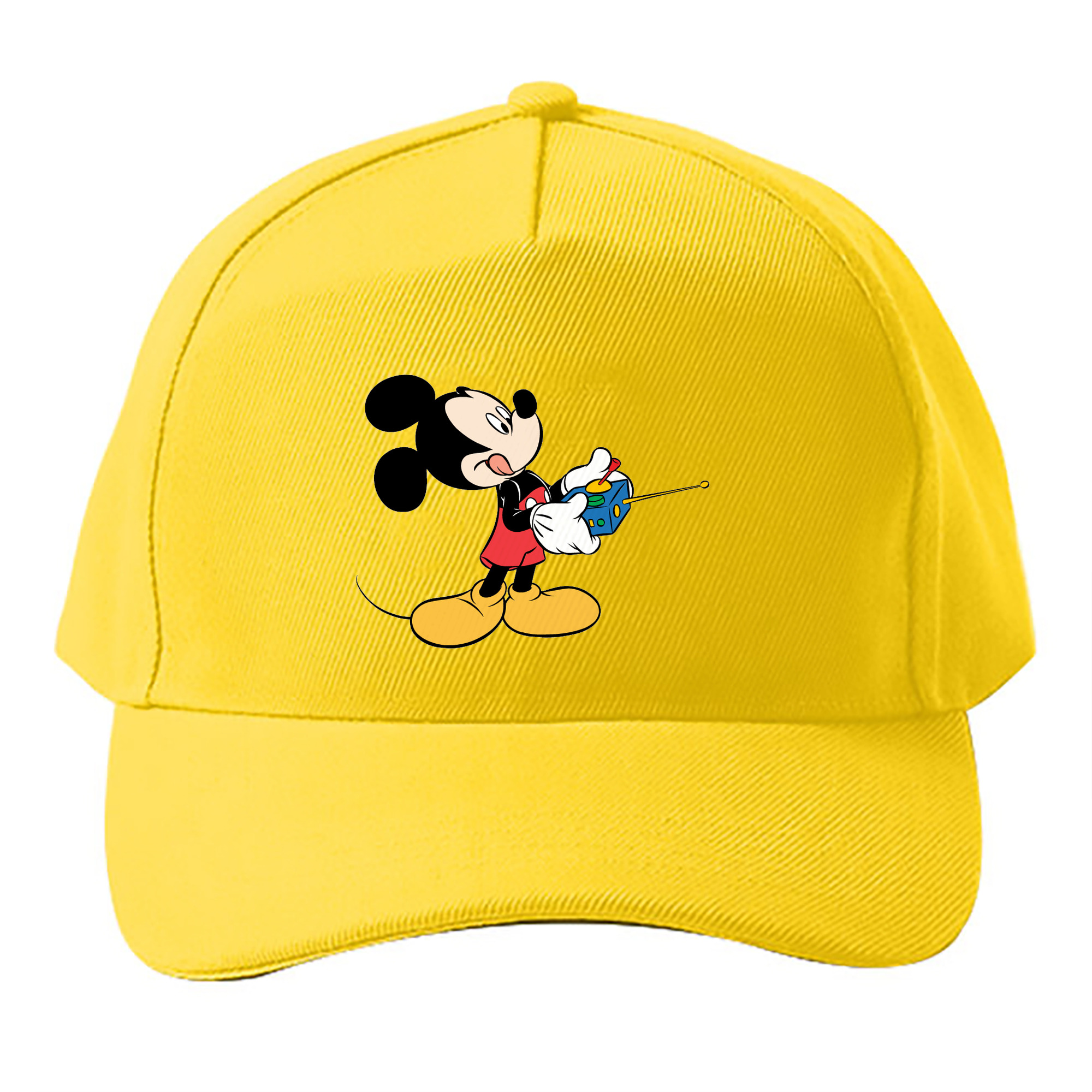 （画像用） ミッキーマウス Mickey Mouse ベースボールキャップ 綿100％ 男女兼用 帽子 スポーツ